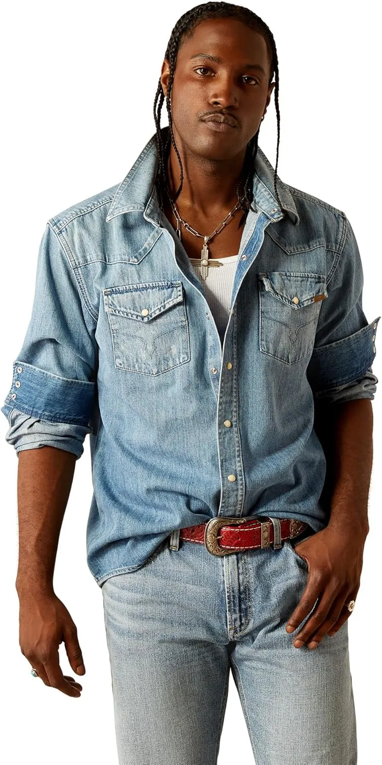 Ariat Men's Yellowstone Weekly Denim Shirt
