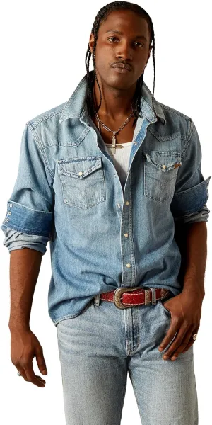 Ariat Men's Yellowstone Weekly Denim Shirt