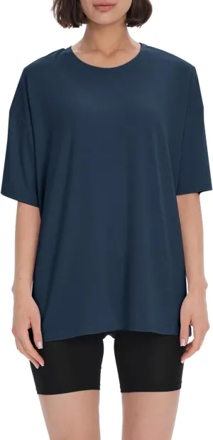 BAMBOO COOL Womens Oversized T Shirts Short Sleeve Tees Loose Fit Tops for Ladies Trendy Clothes