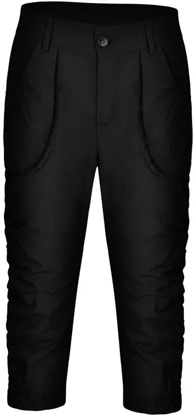Cargo Capris for Women 2025 Summer Plus Size Casual Elastic Waist Cropped Pants Lightweight Comfy Capri with Pockets