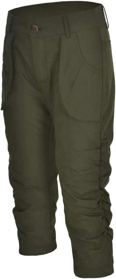 Cargo Capris for Women 2025 Summer Plus Size Casual Elastic Waist Cropped Pants Lightweight Comfy Capri with Pockets