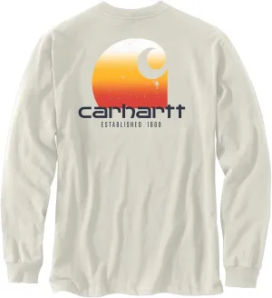 Carhartt Relaxed Fit Heavyweight Long Sleeve Pocket C Graphic T-Shirt