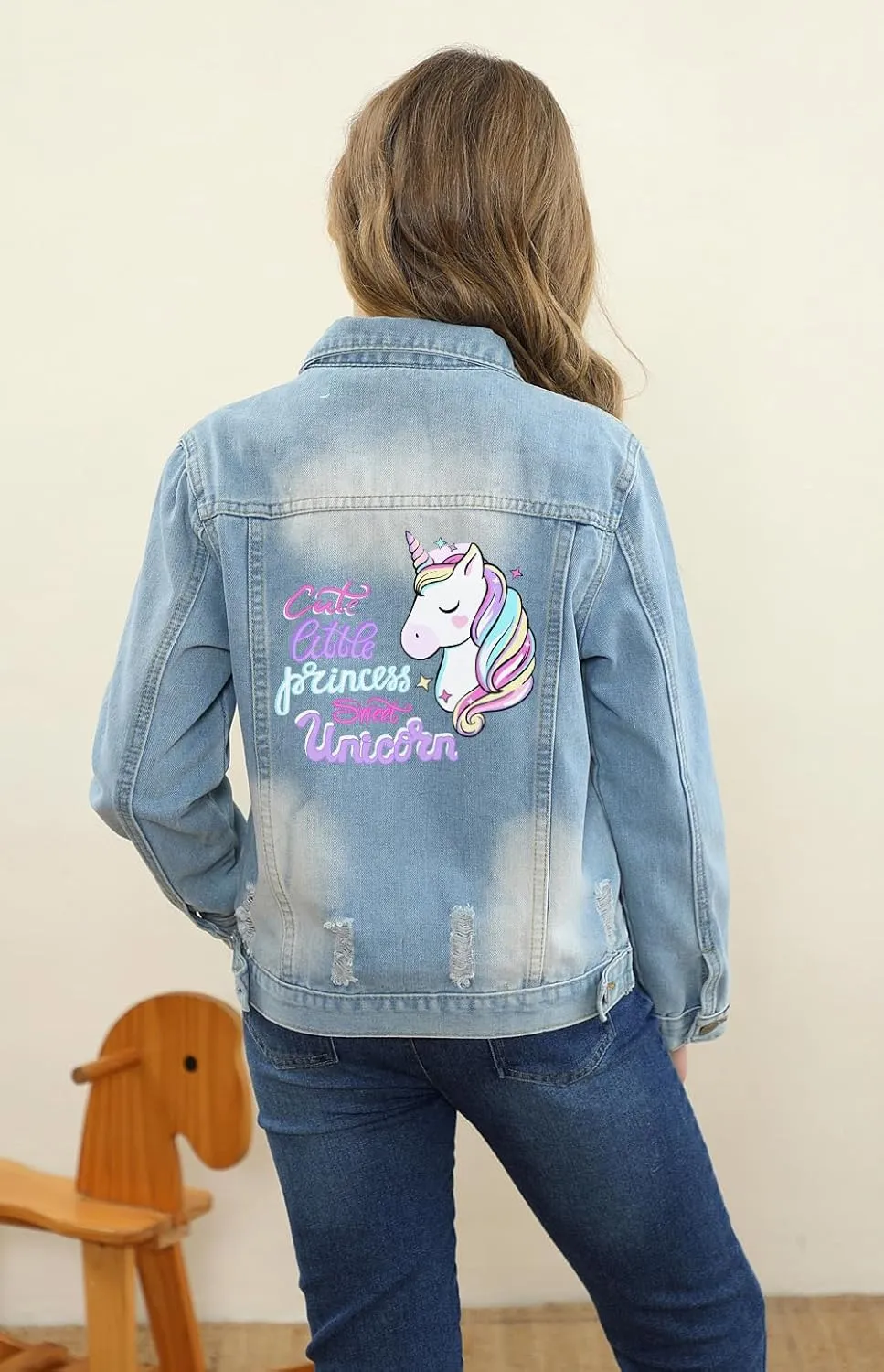 Cromoncent Classic Denim Jacket for Boys Girls