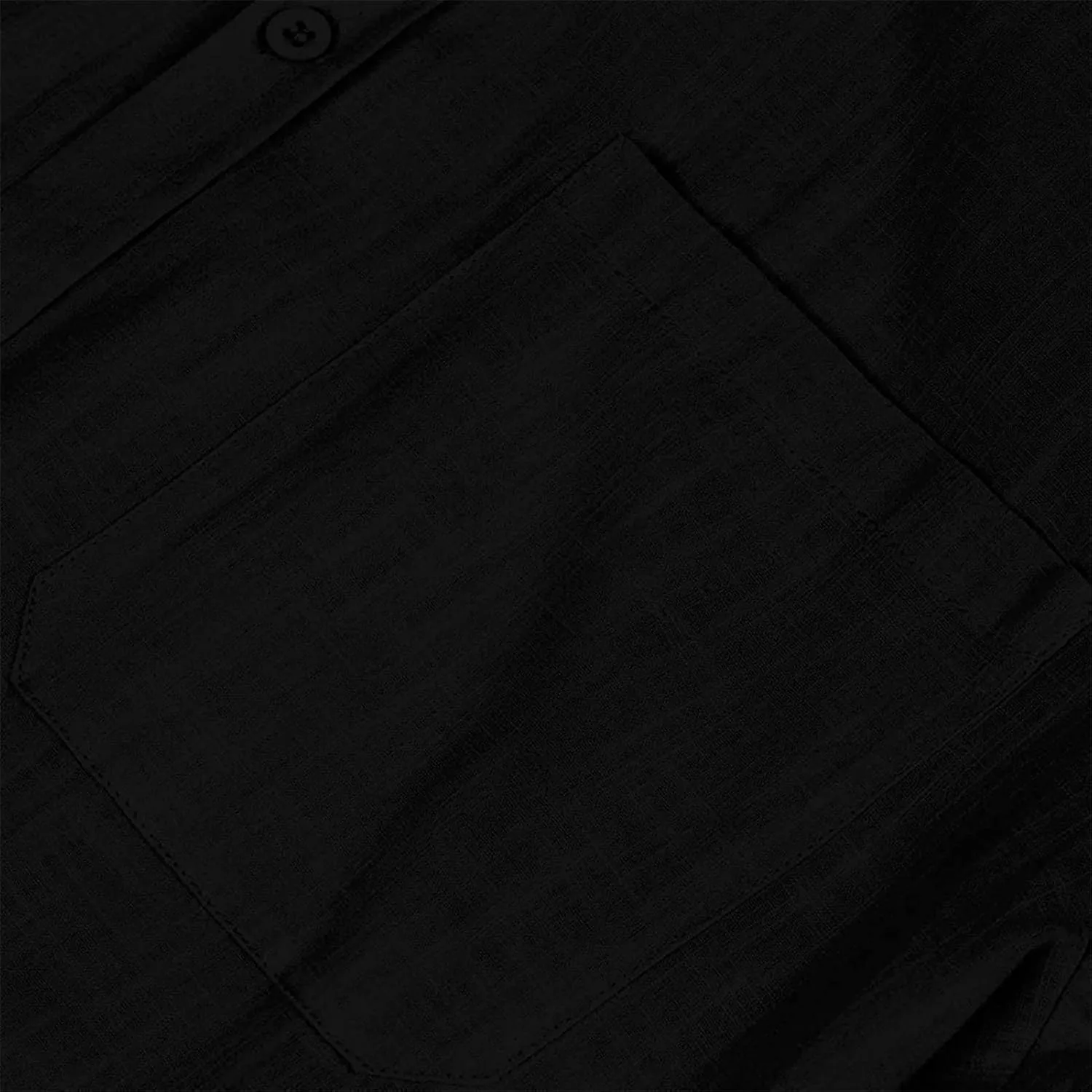 DGHM-JLMY Men's Lapel Solid Linen Shirt Casual Button Down Shirt Long Sleeve Beach Shirt Fashion Summer Linen Shirt