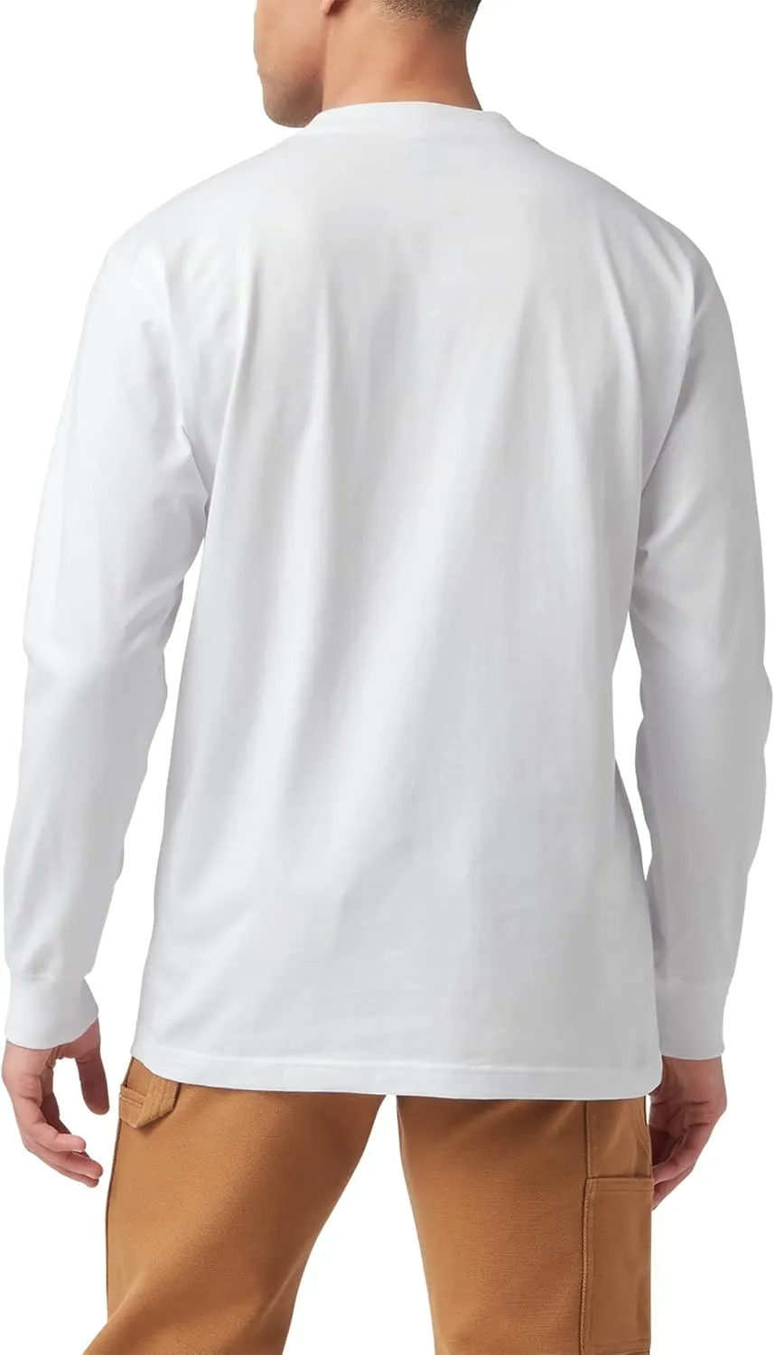 Dickies Men's Long Sleeve Tri-Color Logo Graphic T-Shirt