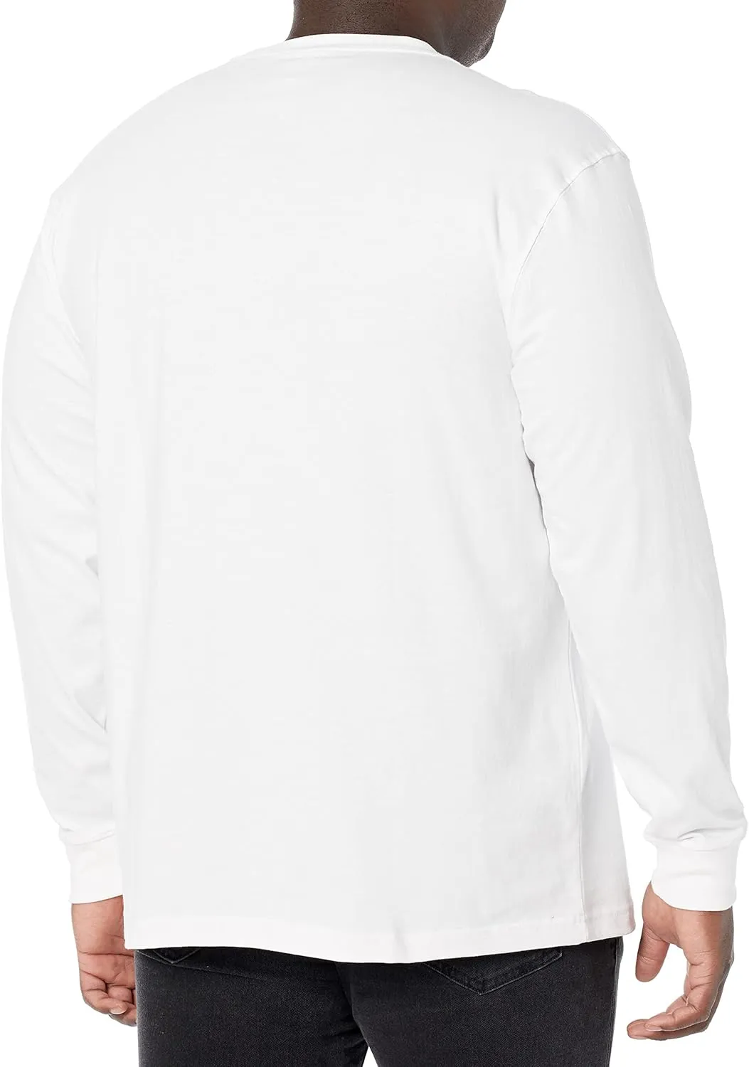 Dickies Men's Long Sleeve Tri-Color Logo Graphic T-Shirt