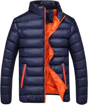 Down Jacket Men, Men's Puffer Jacket Waterproof Winter Parka jacket Warm Thicken Ski Coat Winter Jackets Coat for Men