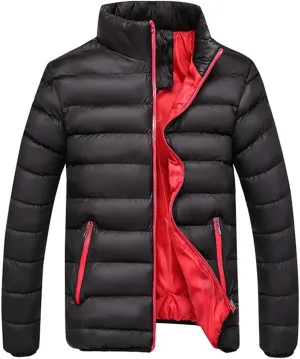 Down Jacket Men, Men's Puffer Jacket Waterproof Winter Parka jacket Warm Thicken Ski Coat Winter Jackets Coat for Men