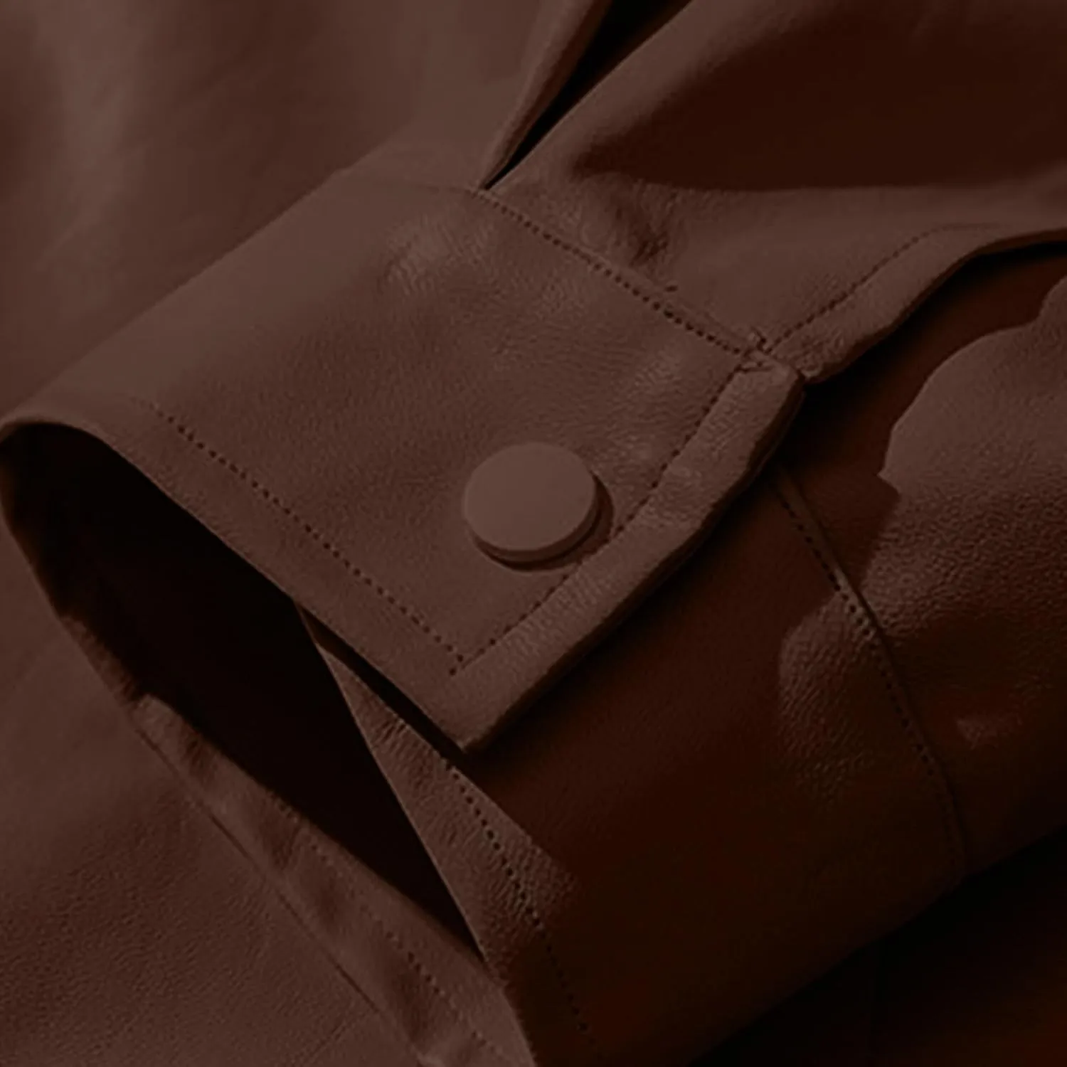 Faux Leather Jacket Mens Biker Jacket Slim Fit Lapel Collar PU Motorcycle Jacket Lightweight Bomber Jackets for Men