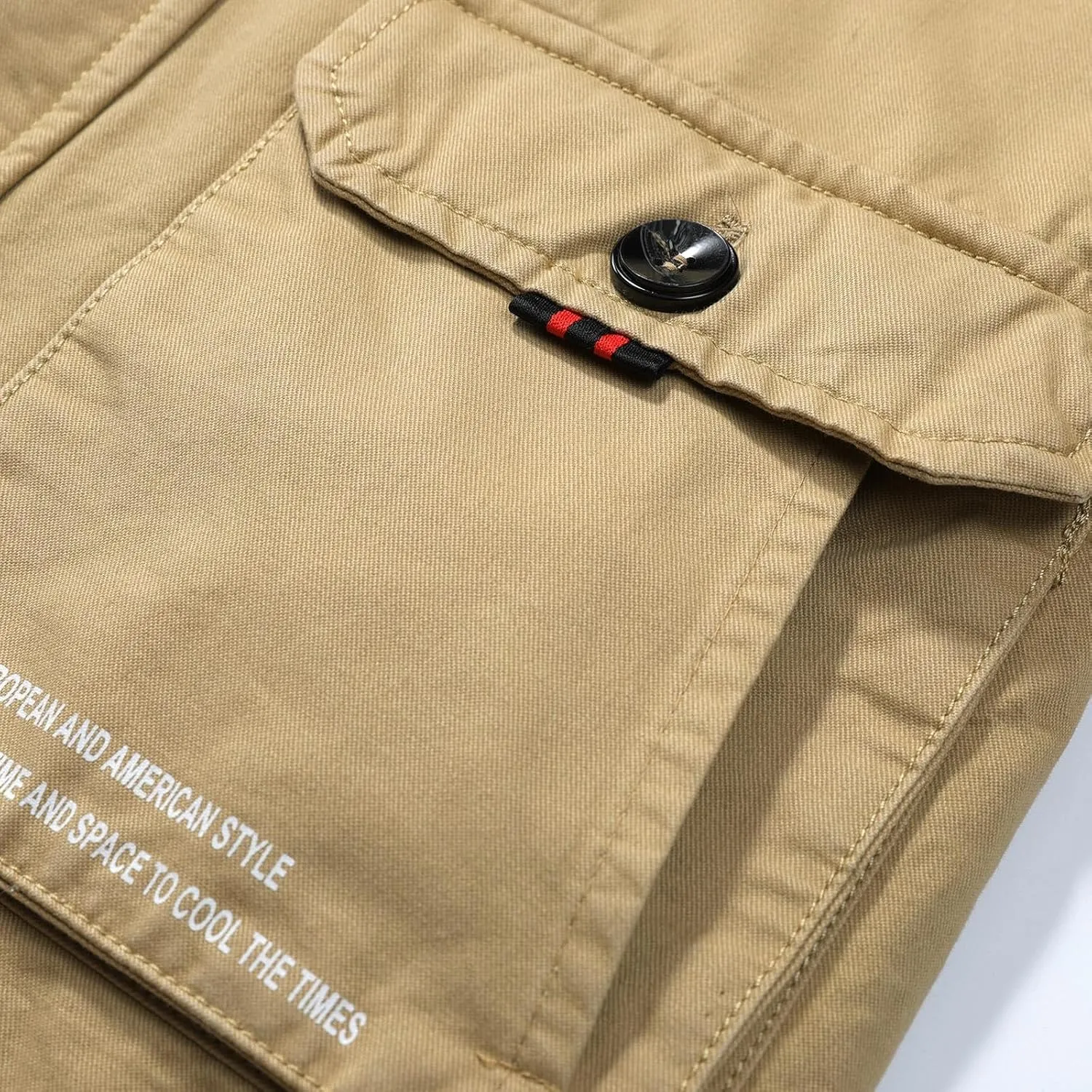 Fleece Jacket Men Winter Warm Plush Lined Sherpa Coats Casual Long Sleeve Hoodies With Pocket Solid Color Zip Outwear