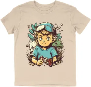Gamer Boy Kids' T-Shirt - Anime T-Shirt - Graphic Tee Shirt for Kids
