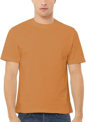 Go2 Men's Heavyweight Cotton Short Sleeve T-Shirt, Made in USA