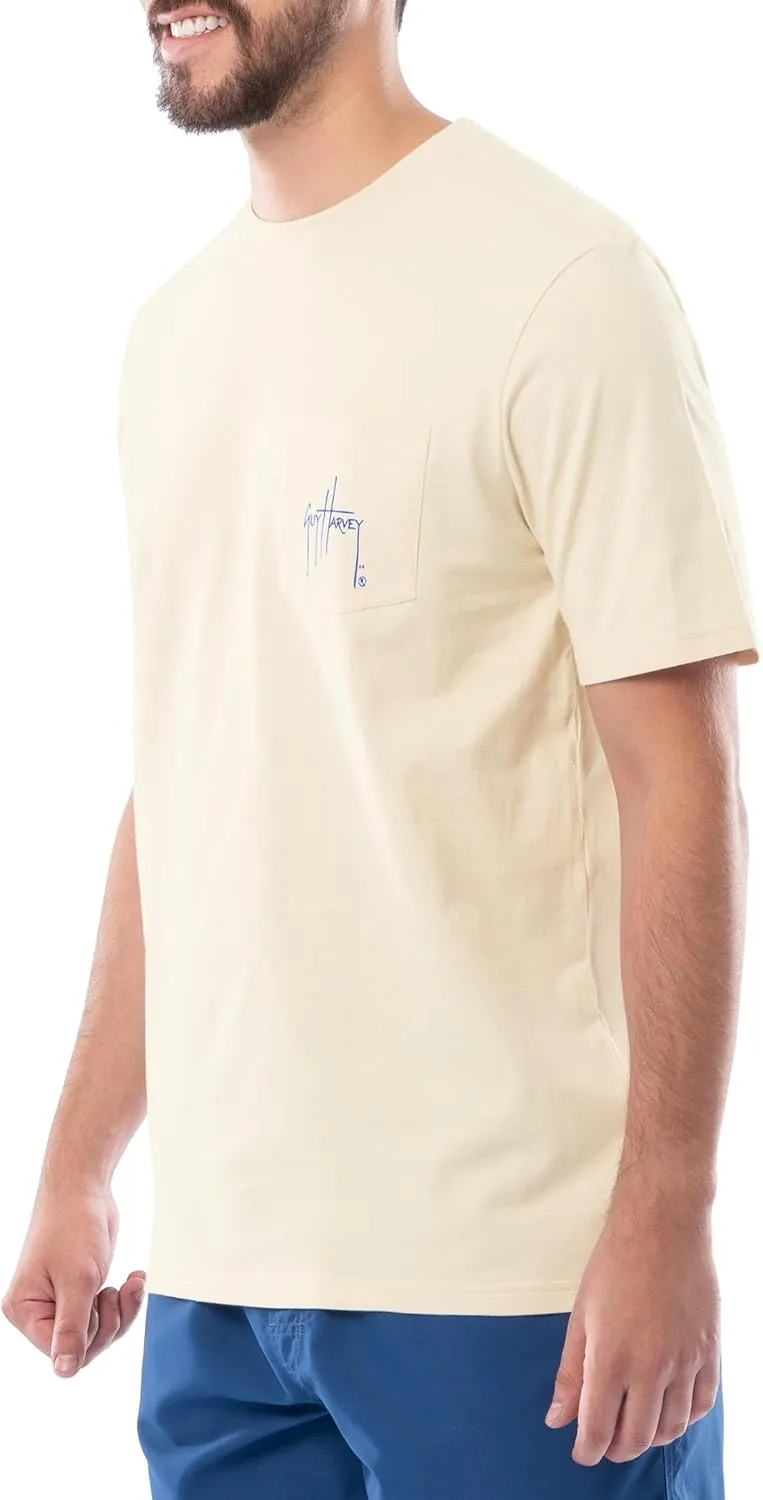 Guy Harvey Men’s Billfish Collection Short Sleeve Pocket T-Shirt