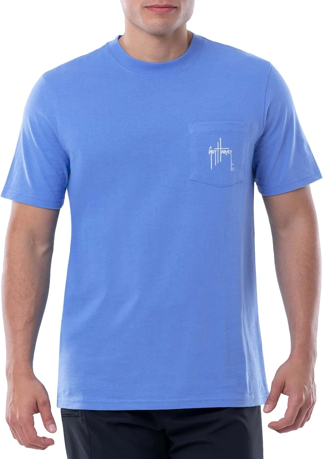 Guy Harvey Men’s Billfish Collection Short Sleeve Pocket T-Shirt