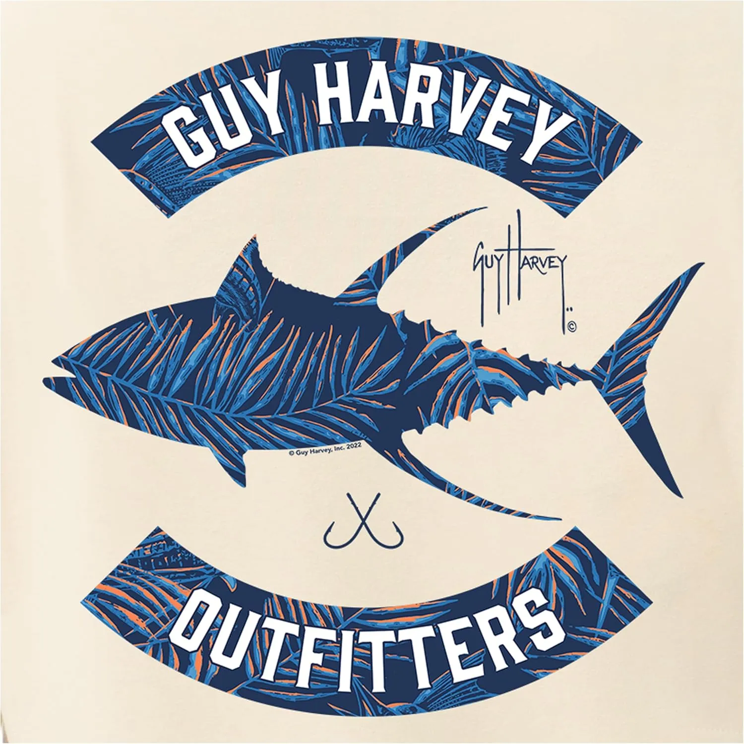 Guy Harvey Men’s Offshore Fish Collection Short Sleeve T-Shirt