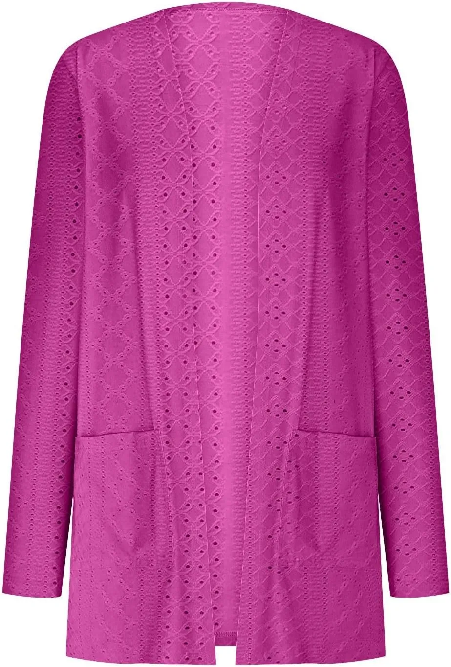 iLH Open Front Knit Cardigan Sweaters for Women Casual Long Sleeve Lightweight Jacket Soft Draped Fall Loose Outerwear