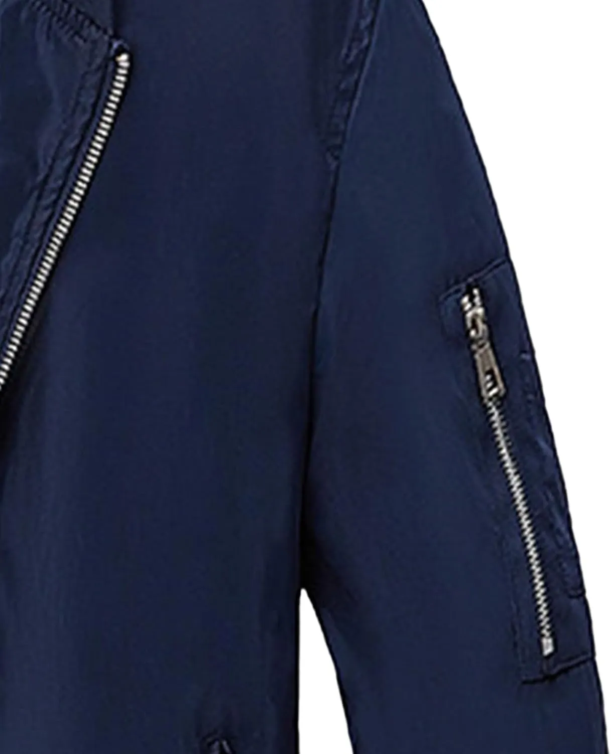 JEsilunmaMY Lightweight Bomber Jackets for Men Casual Sportwear Varsity Baseball Jacket Winter Warm Padded Coats Outwear