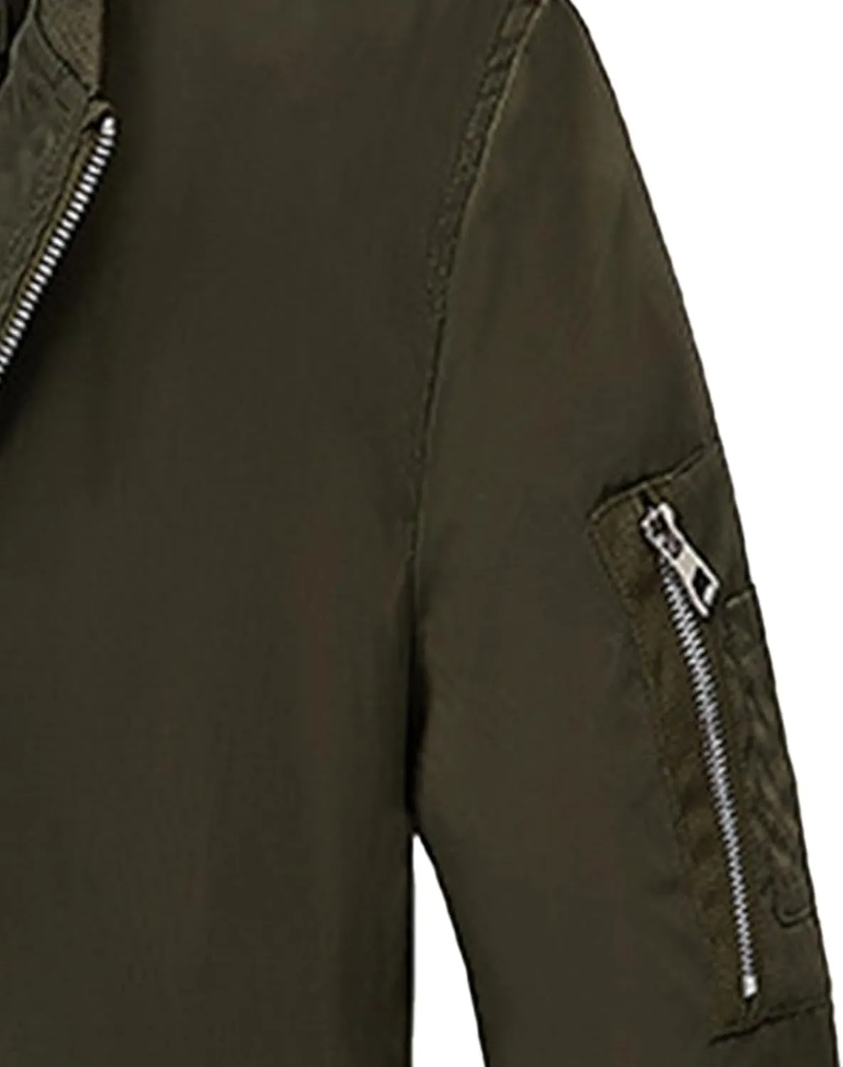 JEsilunmaMY Lightweight Bomber Jackets for Men Casual Sportwear Varsity Baseball Jacket Winter Warm Padded Coats Outwear