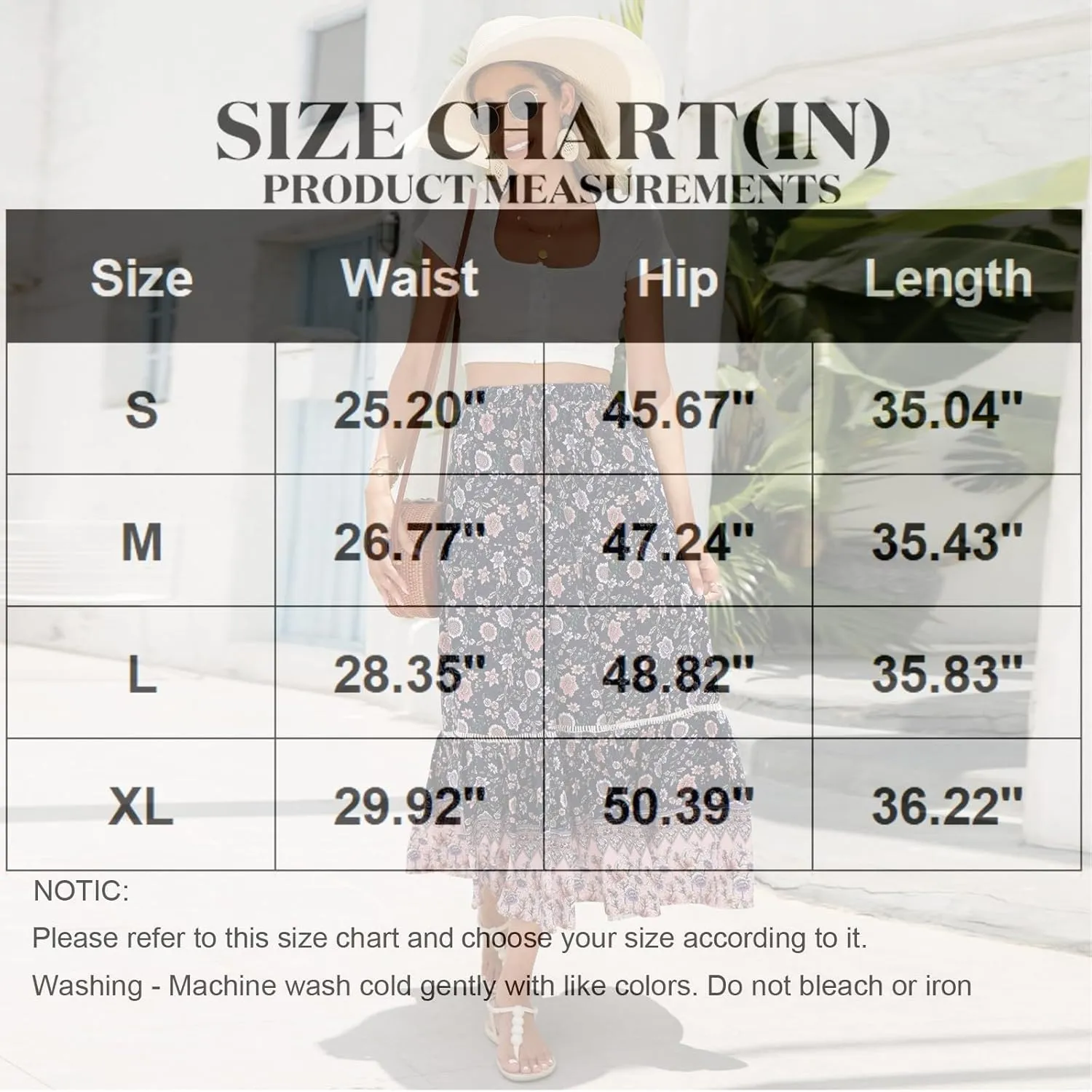Long Skirts for Women,Wrap Drawstring Tiered Flowy Maxi Skirts 2025 Trendy Side Pockets Boho Skirt Spring Summer