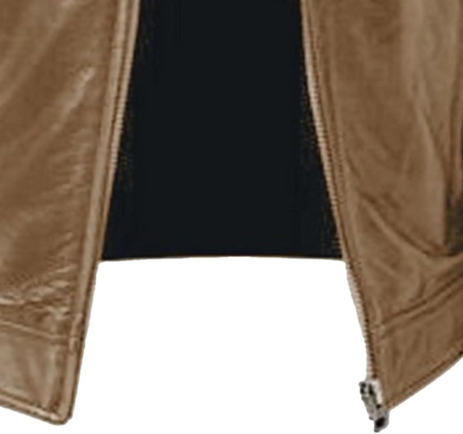 Maiyifu-GJ Men's Casual Faux Leather Jacket Vintage Stand Collar Leather Jacket Lightweight Zipper Motorcycle Biker Coat