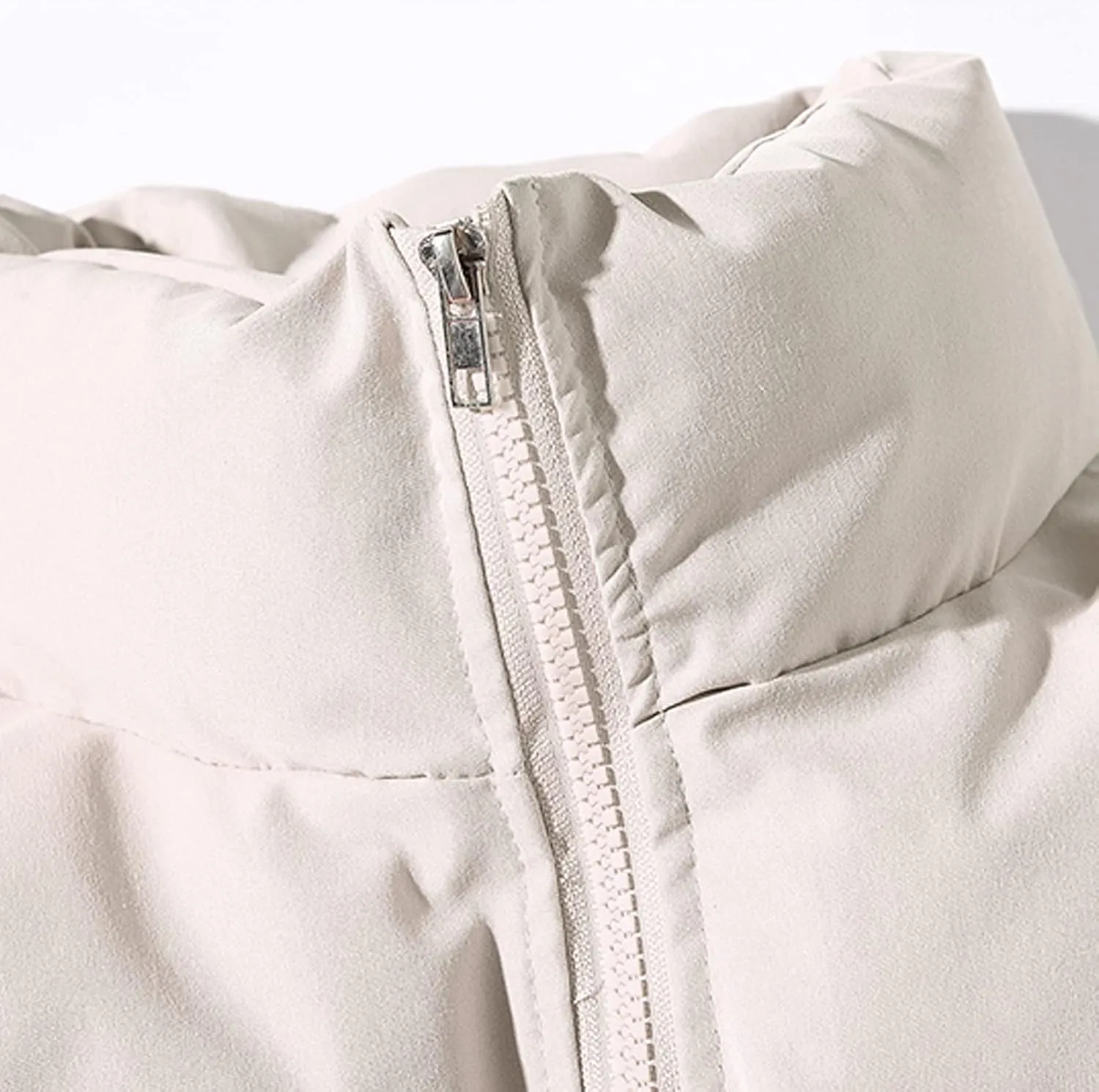 Mens Big and Tall Winter Puffer Jacket Packable Windproof Midweight Insulated Jacket Thermal Zip Up Puffer Jacket