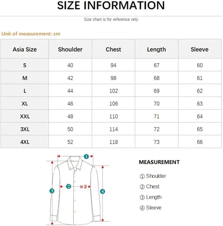 Men's Cotton Denim Shirt Casual Long Sleeved Fashion Slim Tops Vintage Washed Cowboy Shirt