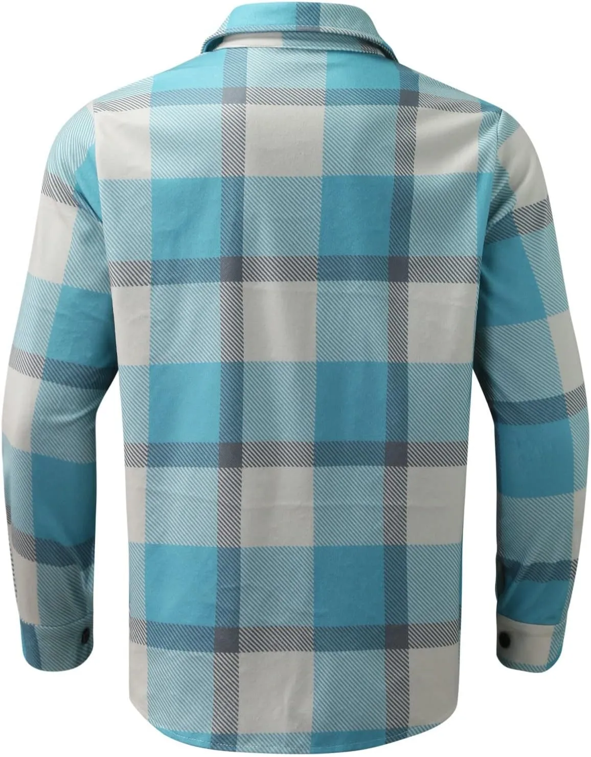 Men's Flannel Shirts, Men's Flannel Shirts Long Sleeve Regular Fit Button Down Fashion Plaid Shirt Jackets for Men