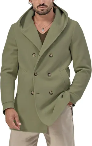 Mens Hoodies Jackets Button down Lapel Loose Coats Casual Space Velvet Overcoats Plain Fashion Jackets with Pockets