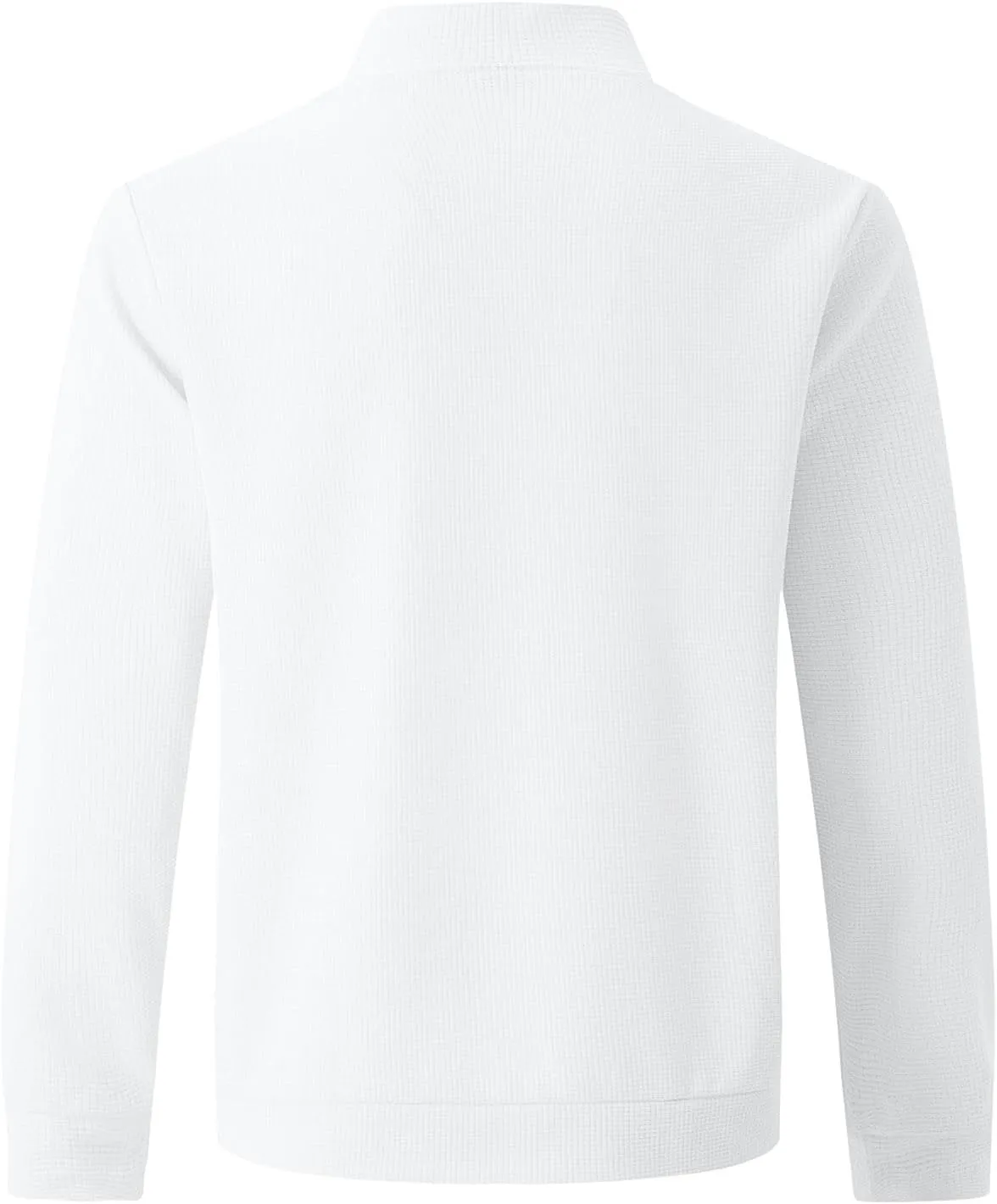 Men's Jacquard Polar Fleece Jacket Lightweight Full Zip Jackets Casual Outdoor Warm Cardigan Sweater Jackets Pockets