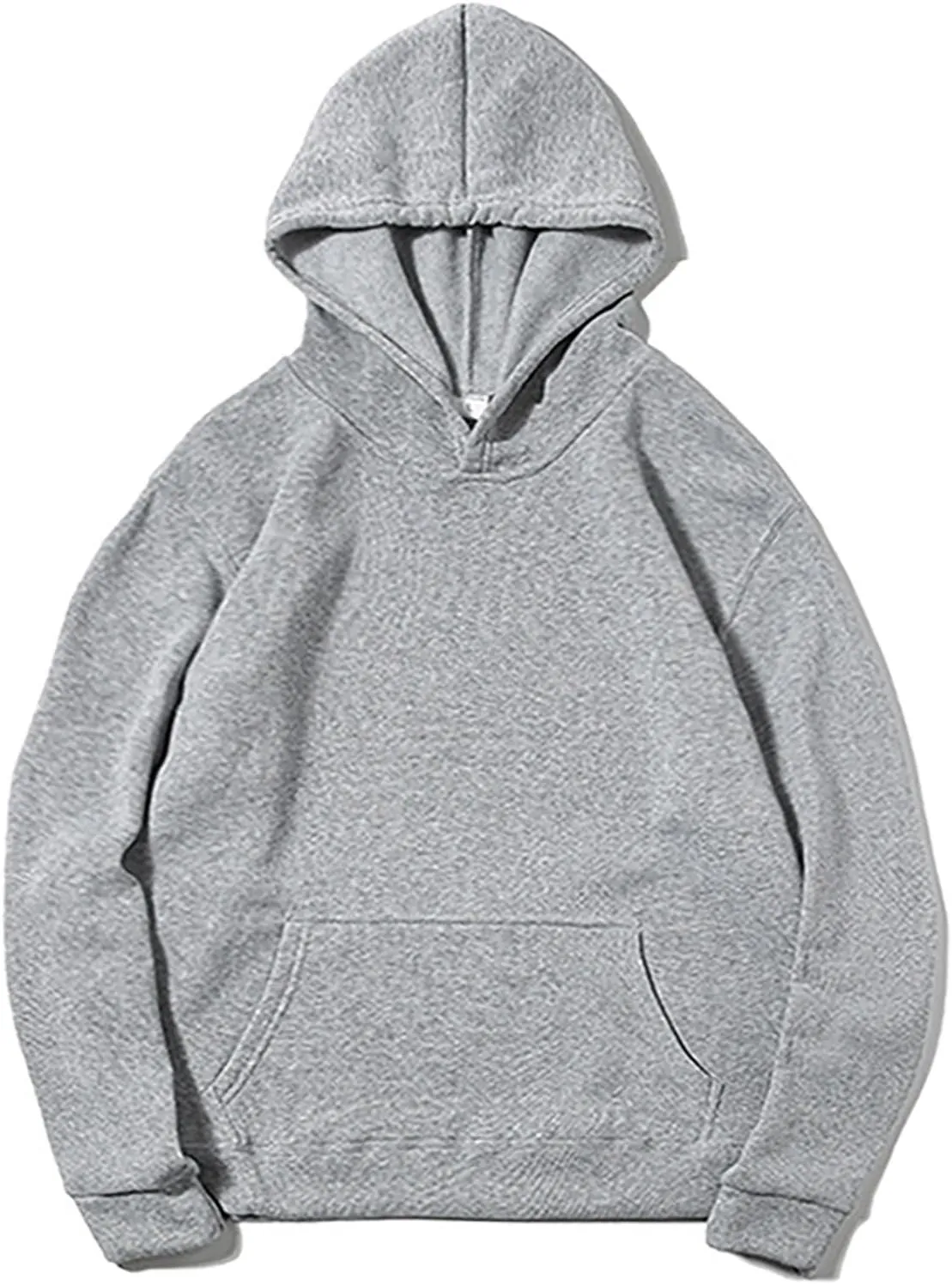 Men's Jogging Tracksuit 2 Piece Outfits Plus Size Casual Athletic Sweatshirt Sweatpants Sets Plain Running Hoodie Set