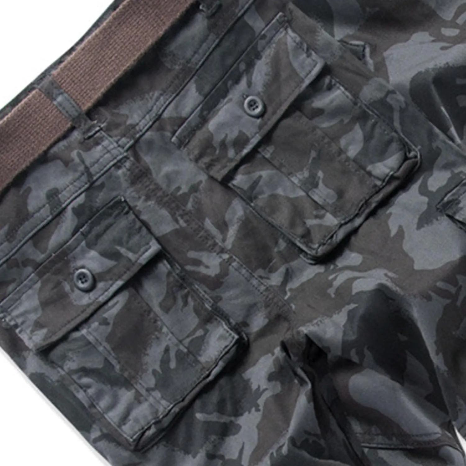 Mens Lightweight Tactical Pants Ripstop Military Cargo Pants Camo Outdoor Hiking Work Pants Workout Joggers Sweatpants 28-44