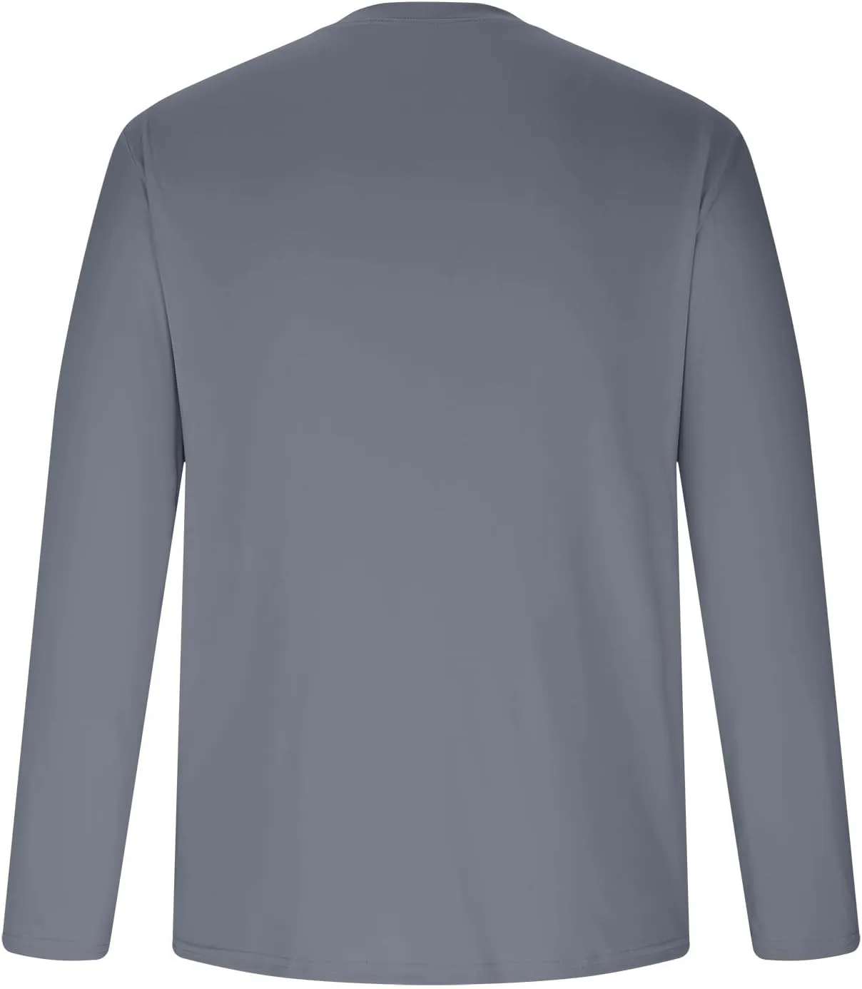 Men's Sun Shirts UV Protection Long Sleeve Fishing Shirt Lightweight Moisture Wicking Quick Dry Outdoor Hiking Tops