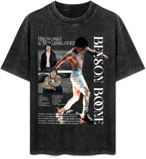 Mens WomensVintage Oversized Cool Drop Shoulder Short Sleeve T Shirt Tops