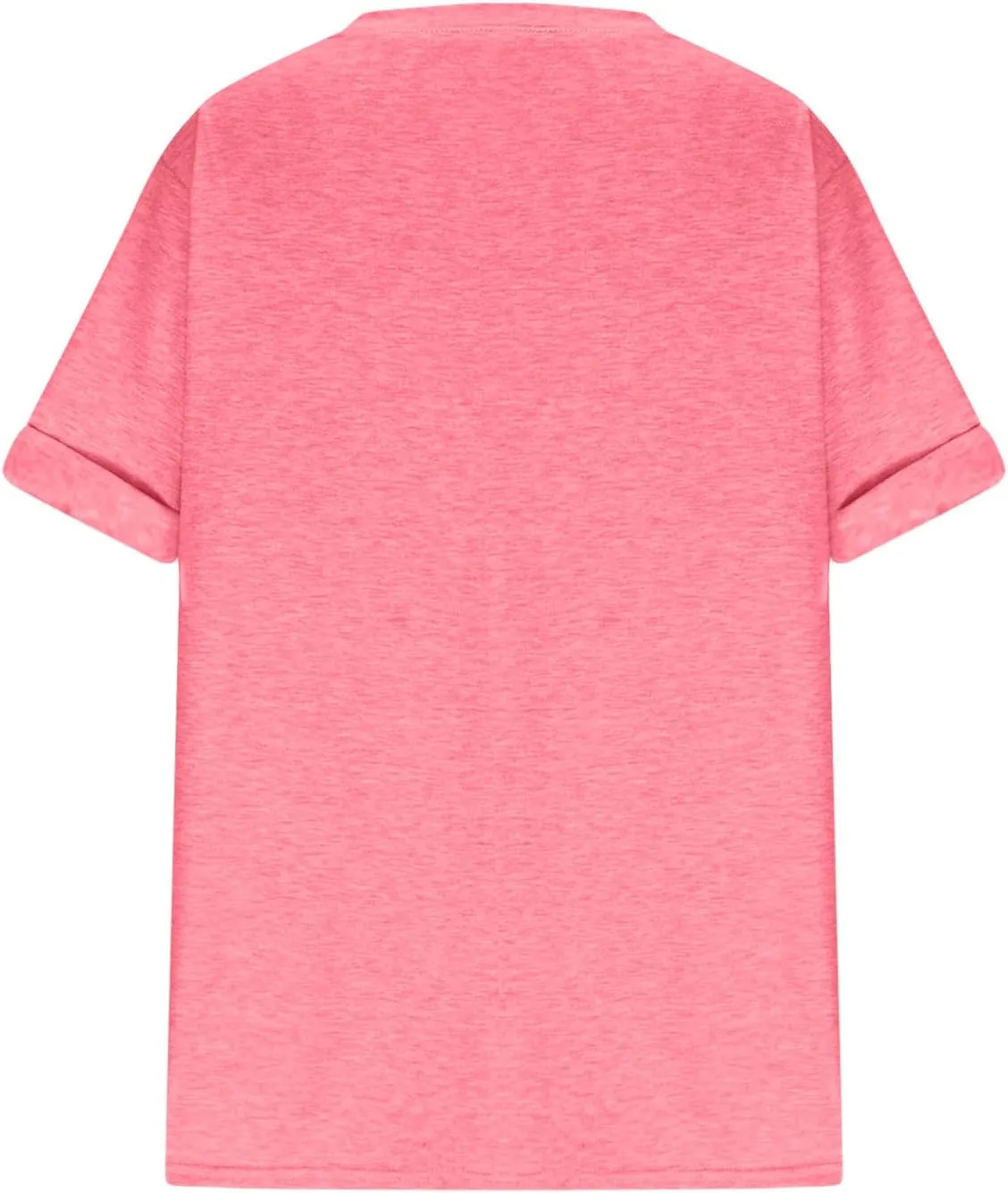 Oversized Tshirts for Women Cutout V Neck Summer Tops Casual Short Sleeved Dressy Blouse Loose Solid Flowy Shirts