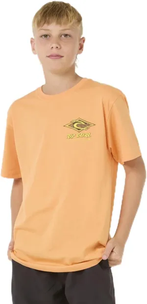 Rip Curl Boys' Raw Energy Dolphin Short Sleeve T-Shirt