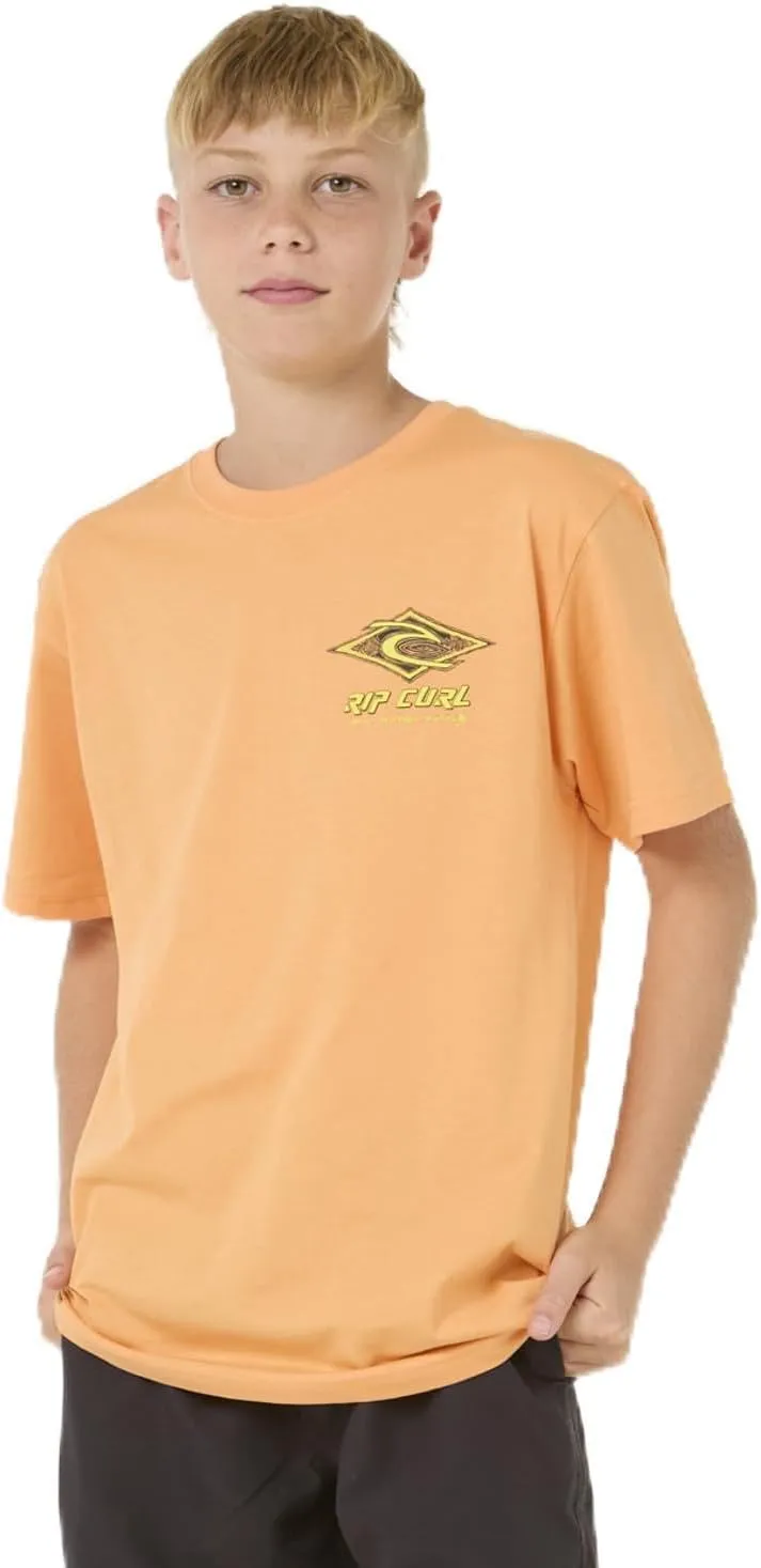 Rip Curl Boys' Raw Energy Dolphin Short Sleeve T-Shirt
