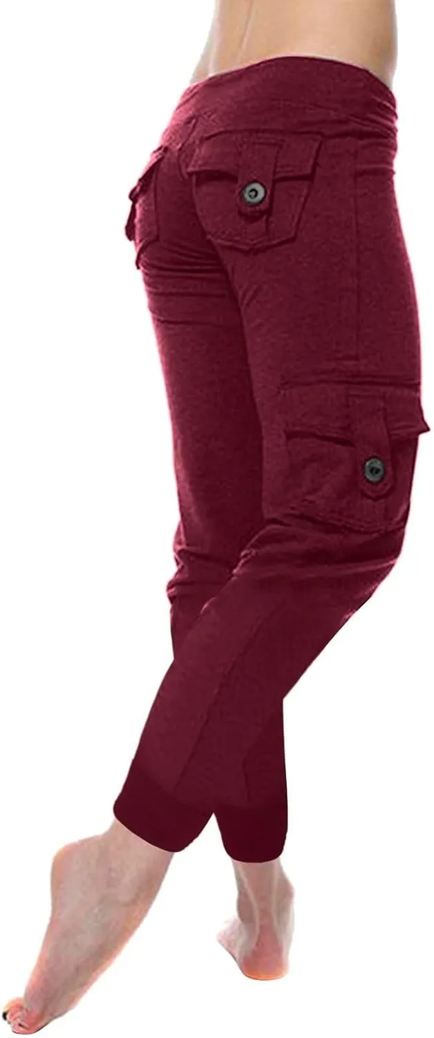 Sweat Pants for Womens Yoga Pants with Pockets Jogger Pants Loose Comfy Drawstring Running Casual Sweatpants