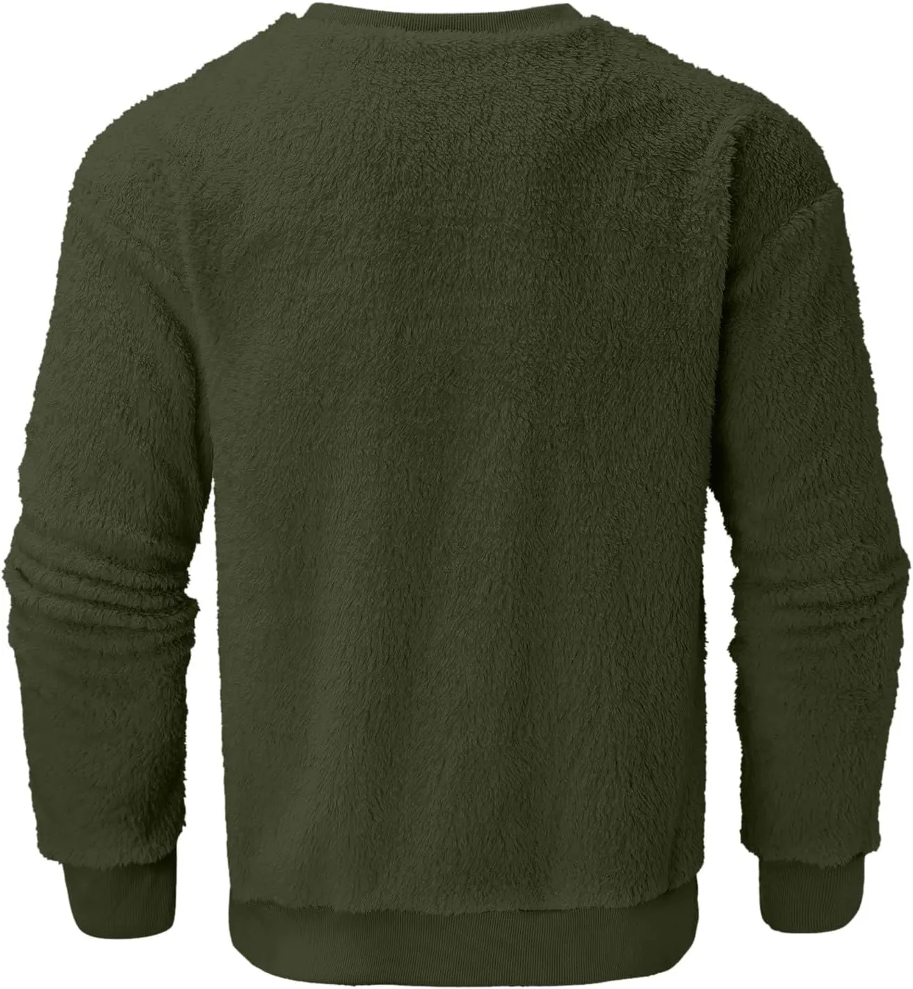Sweaters for Men, Men's Crewneck Sweater Soft Casual Sweaters for Men Solid Color Classic Pullover Sweaters Sweatshirt