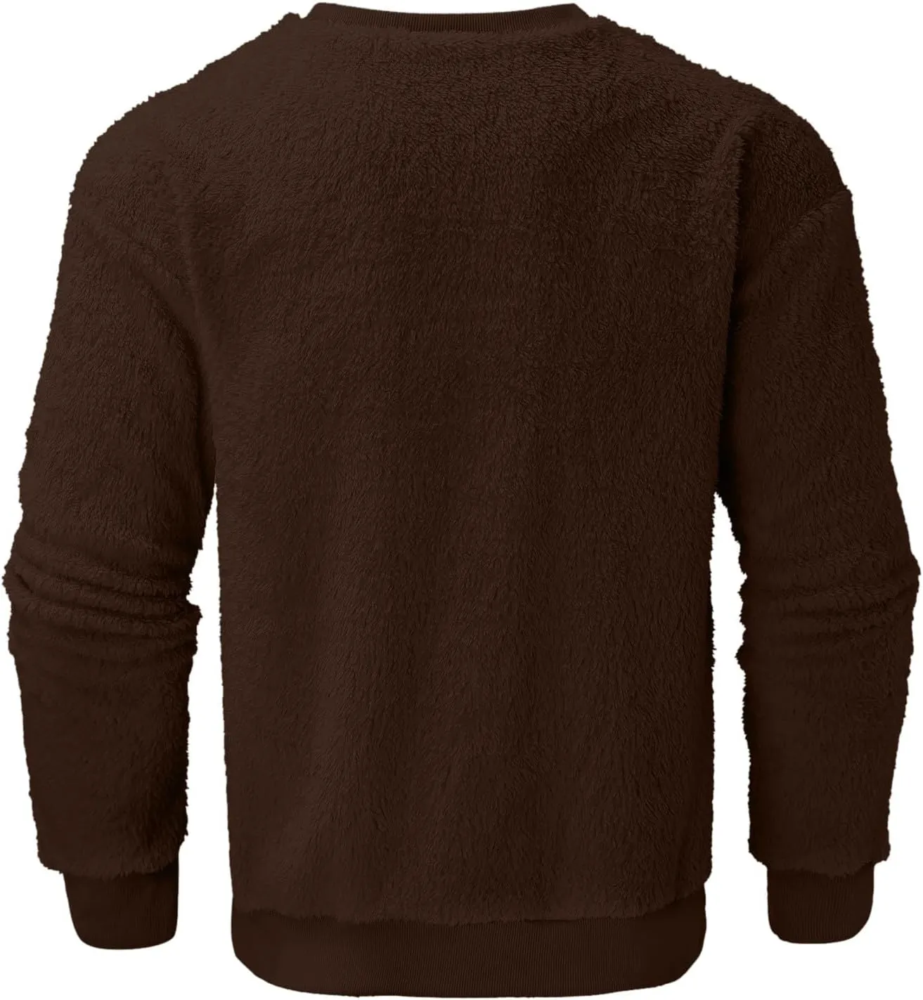 Sweaters for Men, Men's Crewneck Sweater Soft Casual Sweaters for Men Solid Color Classic Pullover Sweaters Sweatshirt