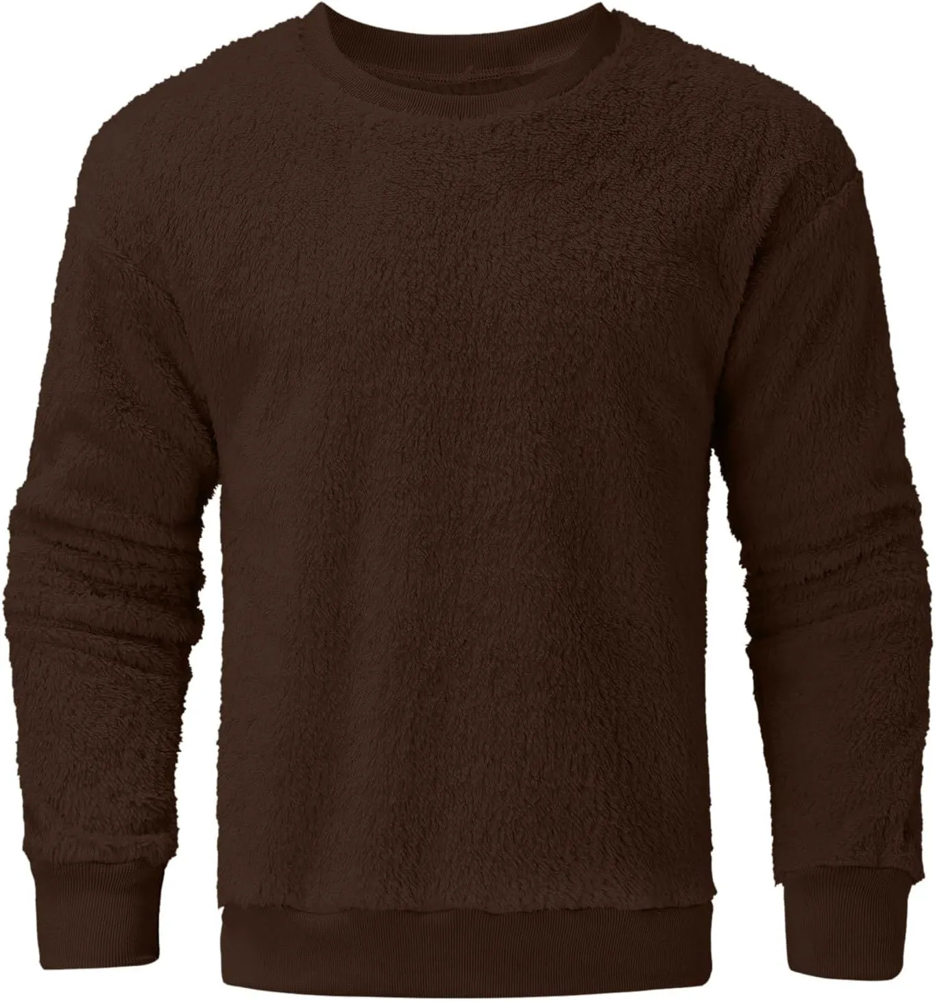 Sweaters for Men, Men's Crewneck Sweater Soft Casual Sweaters for Men Solid Color Classic Pullover Sweaters Sweatshirt