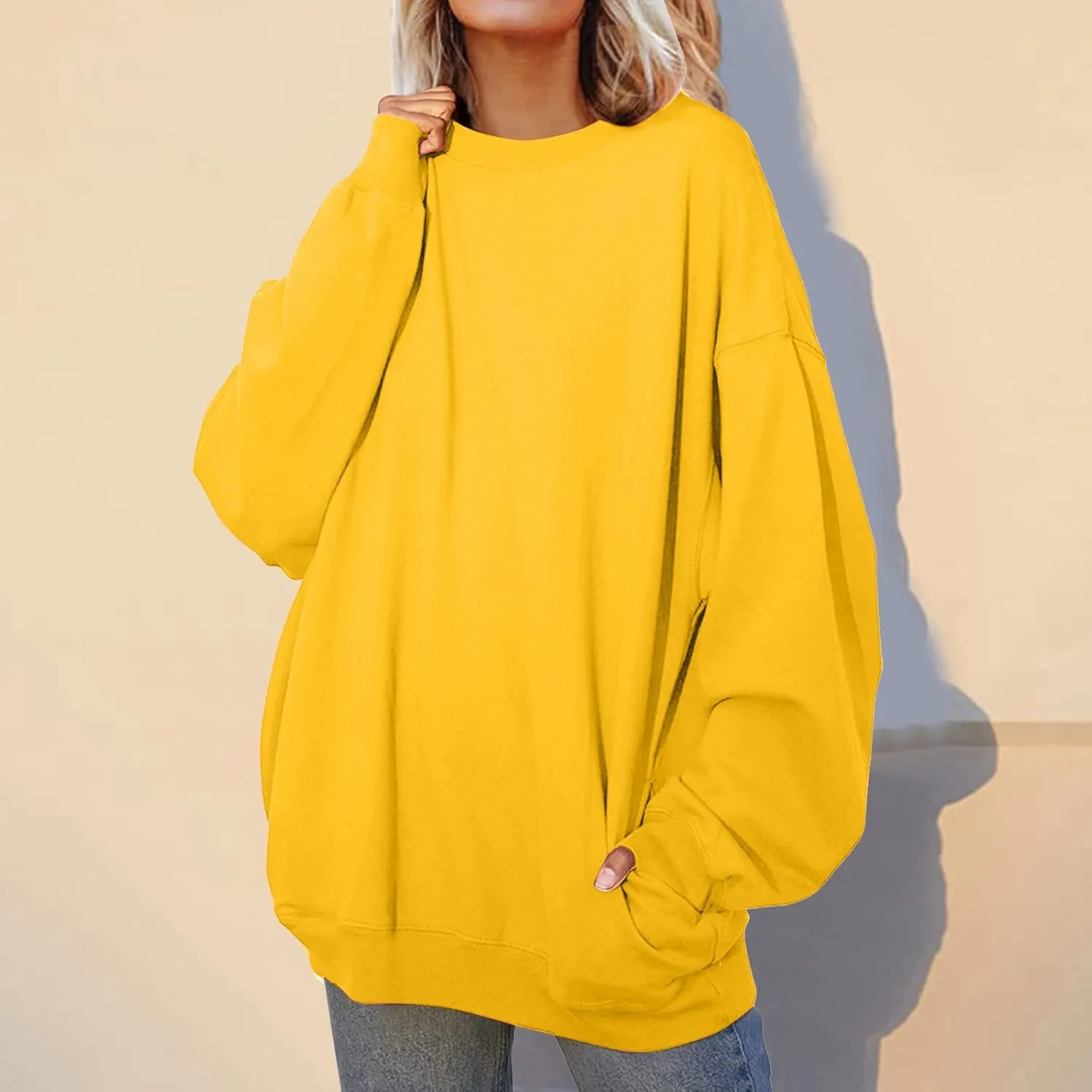 Sweatshirt Women,Striped Shirt Women Daily Print Sweatshirt Long Pullover Letter Print O