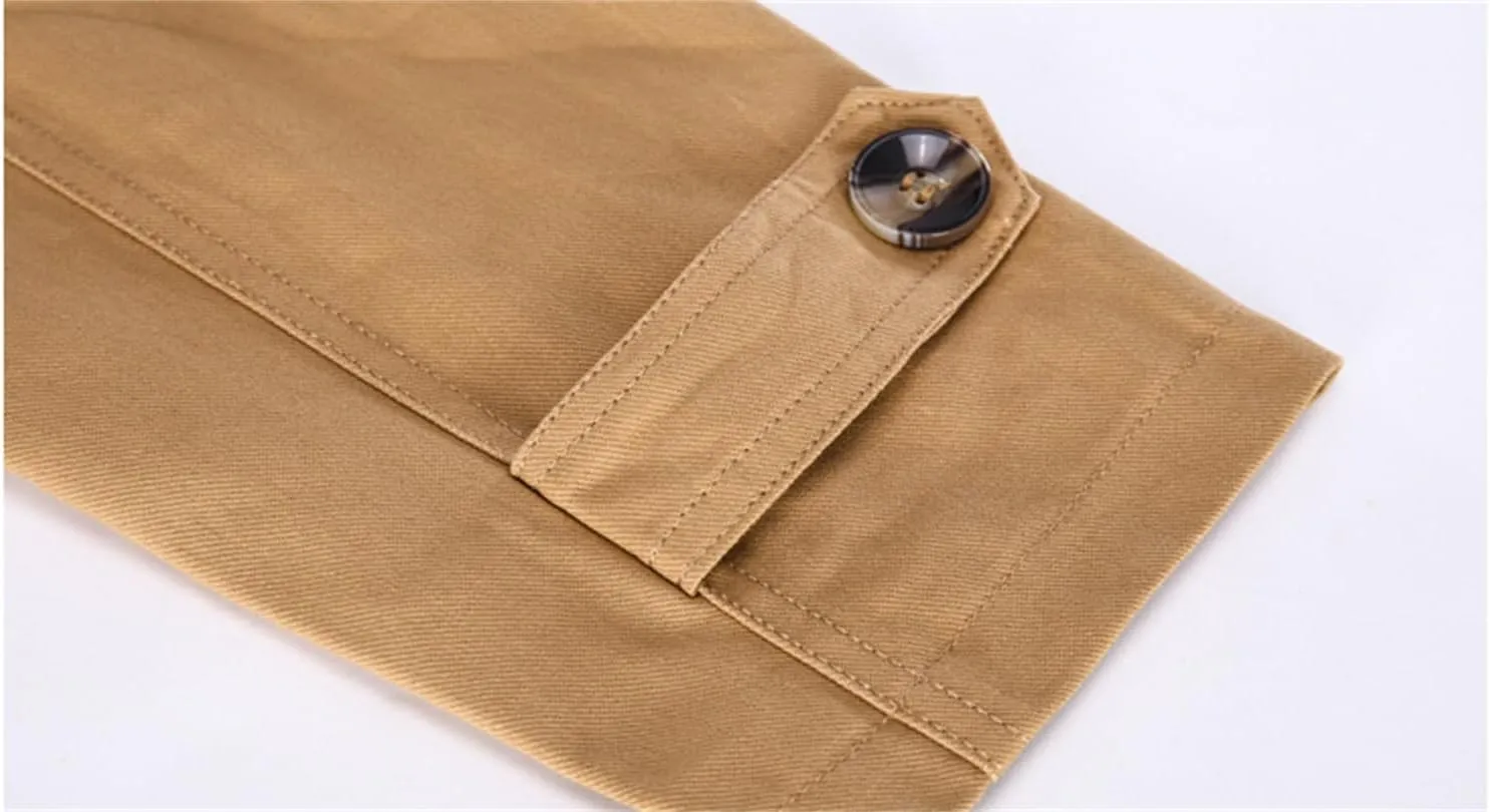 Thatrich Men's Windbreaker Jacket Lightweight Bomber Jackets Winter Cargo Coat Slim Fit Motorcycle Jacket Trendy Coat Outwear