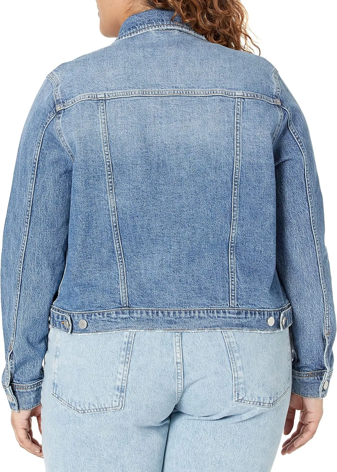 The Drop Women's Jai Cropped Denim Jacket