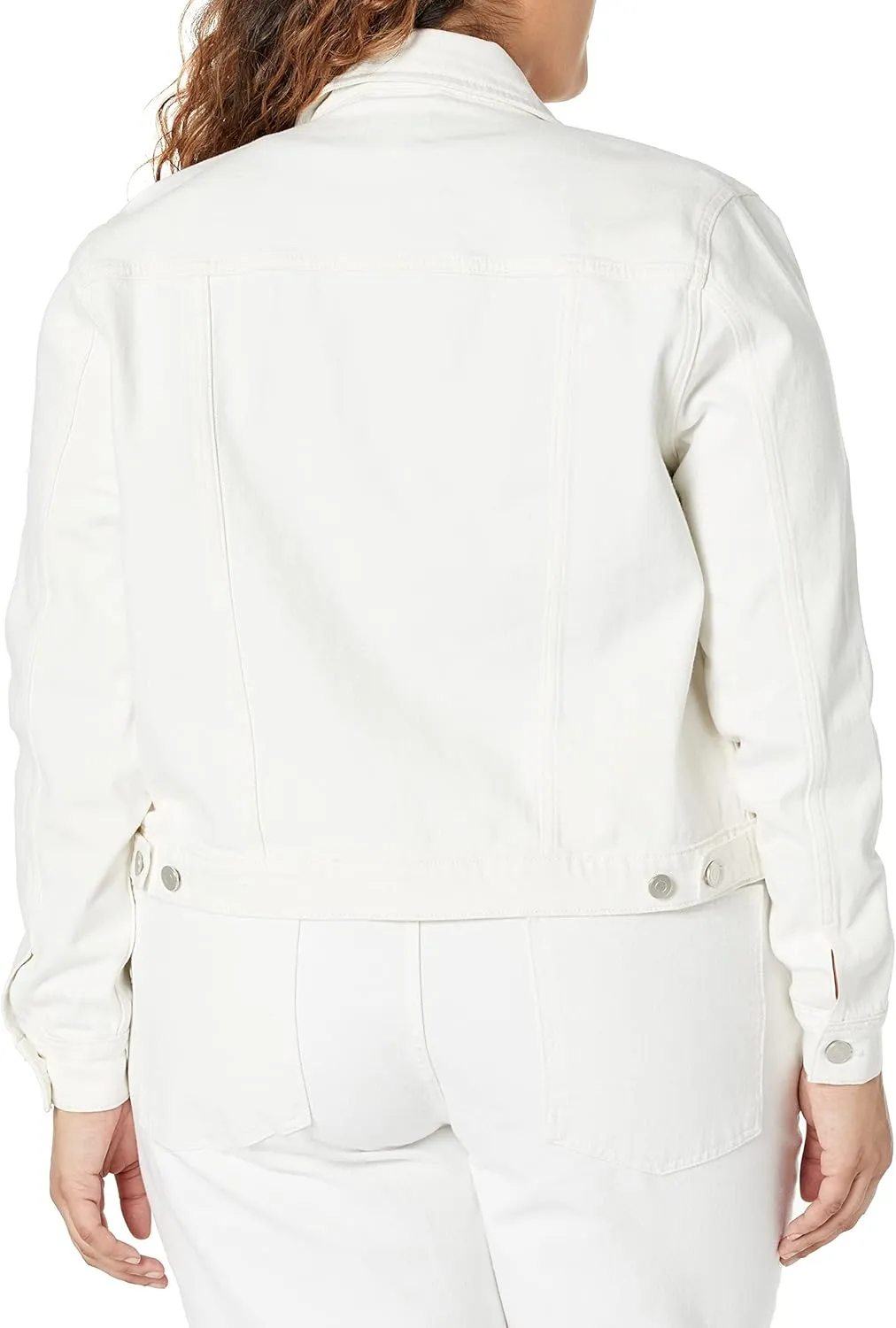 The Drop Women's Jai Cropped Denim Jacket