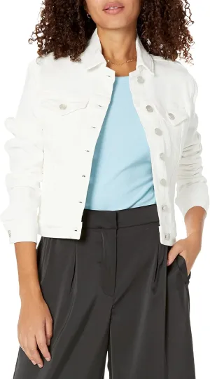 The Drop Women's Jai Cropped Denim Jacket