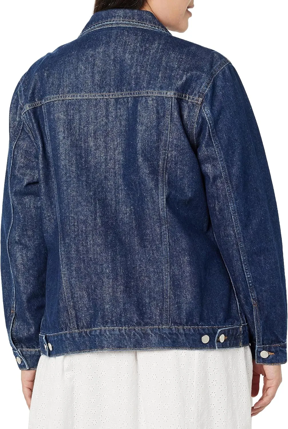The Drop Women's Zain Elongated Denim Jacket
