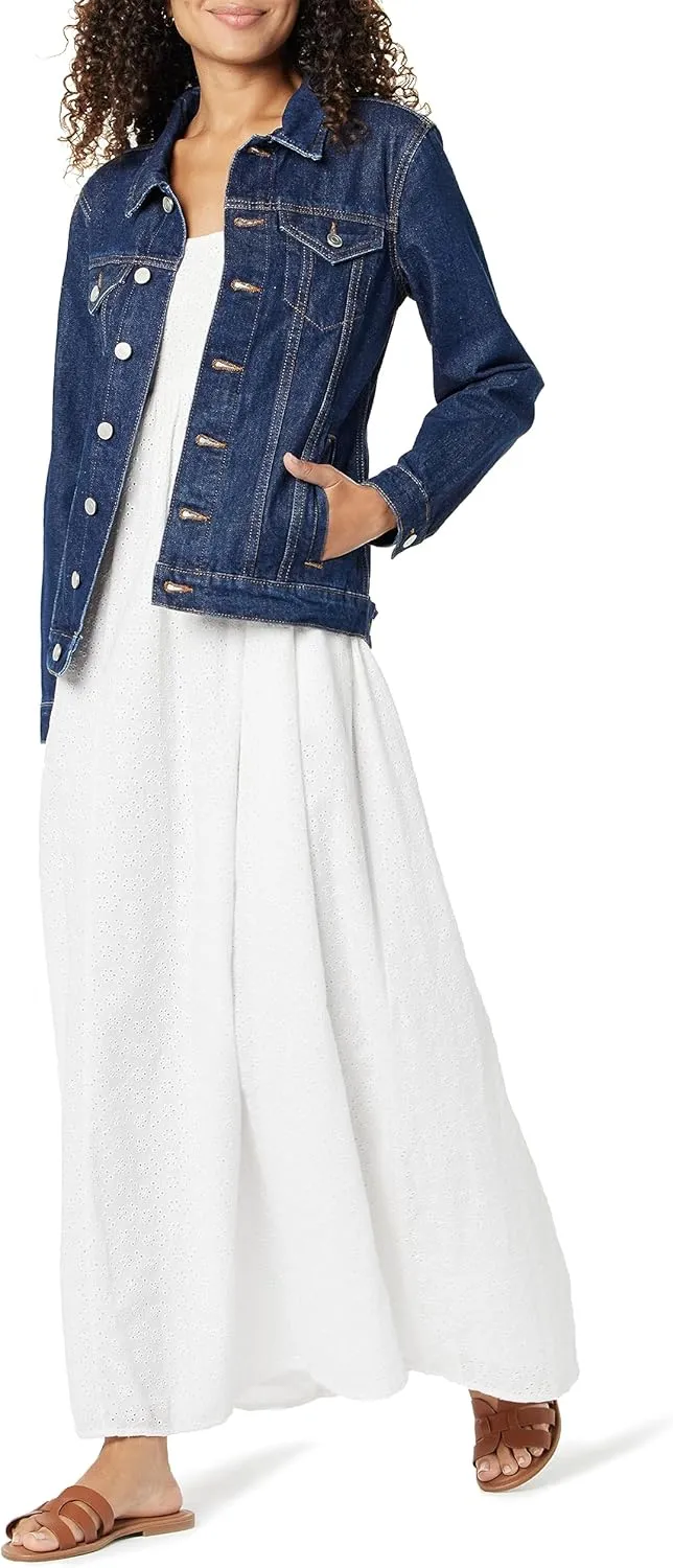 The Drop Women's Zain Elongated Denim Jacket