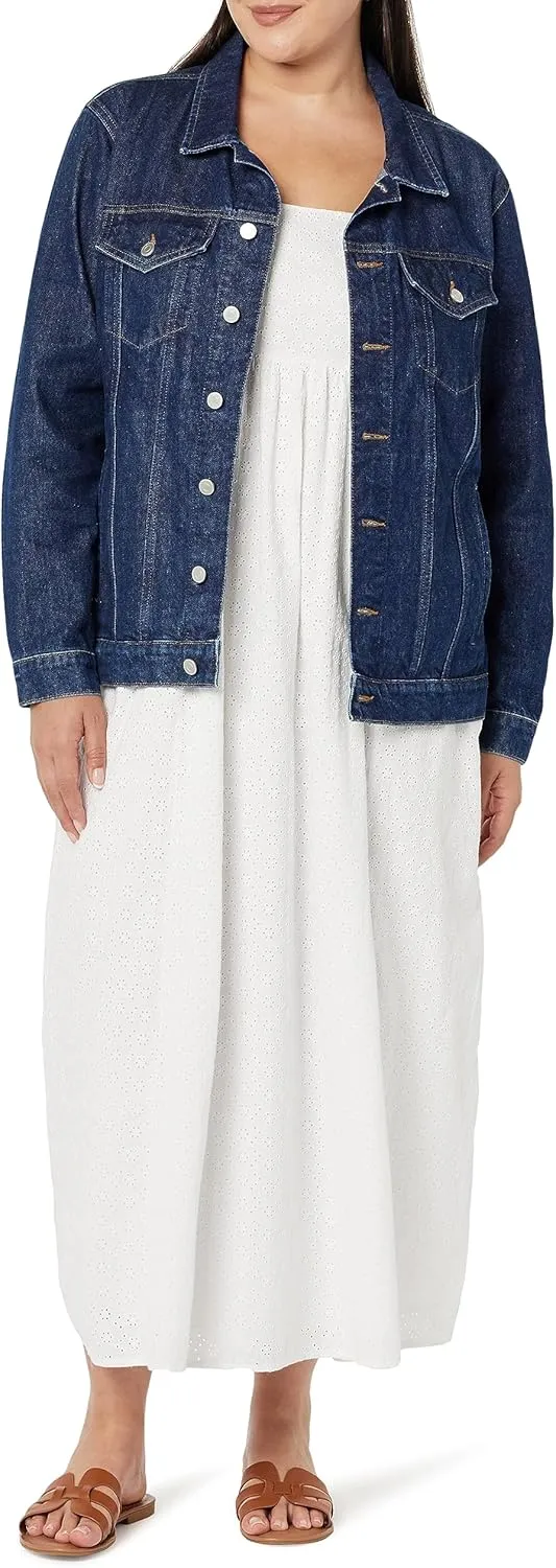 The Drop Women's Zain Elongated Denim Jacket