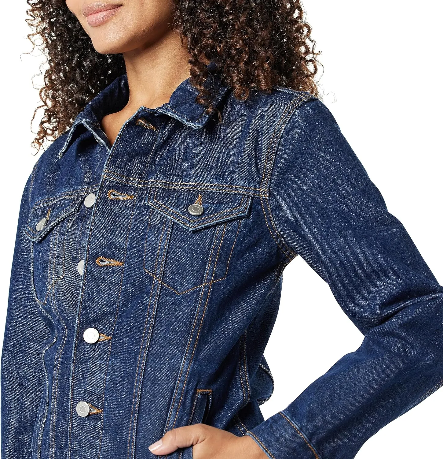 The Drop Women's Zain Elongated Denim Jacket