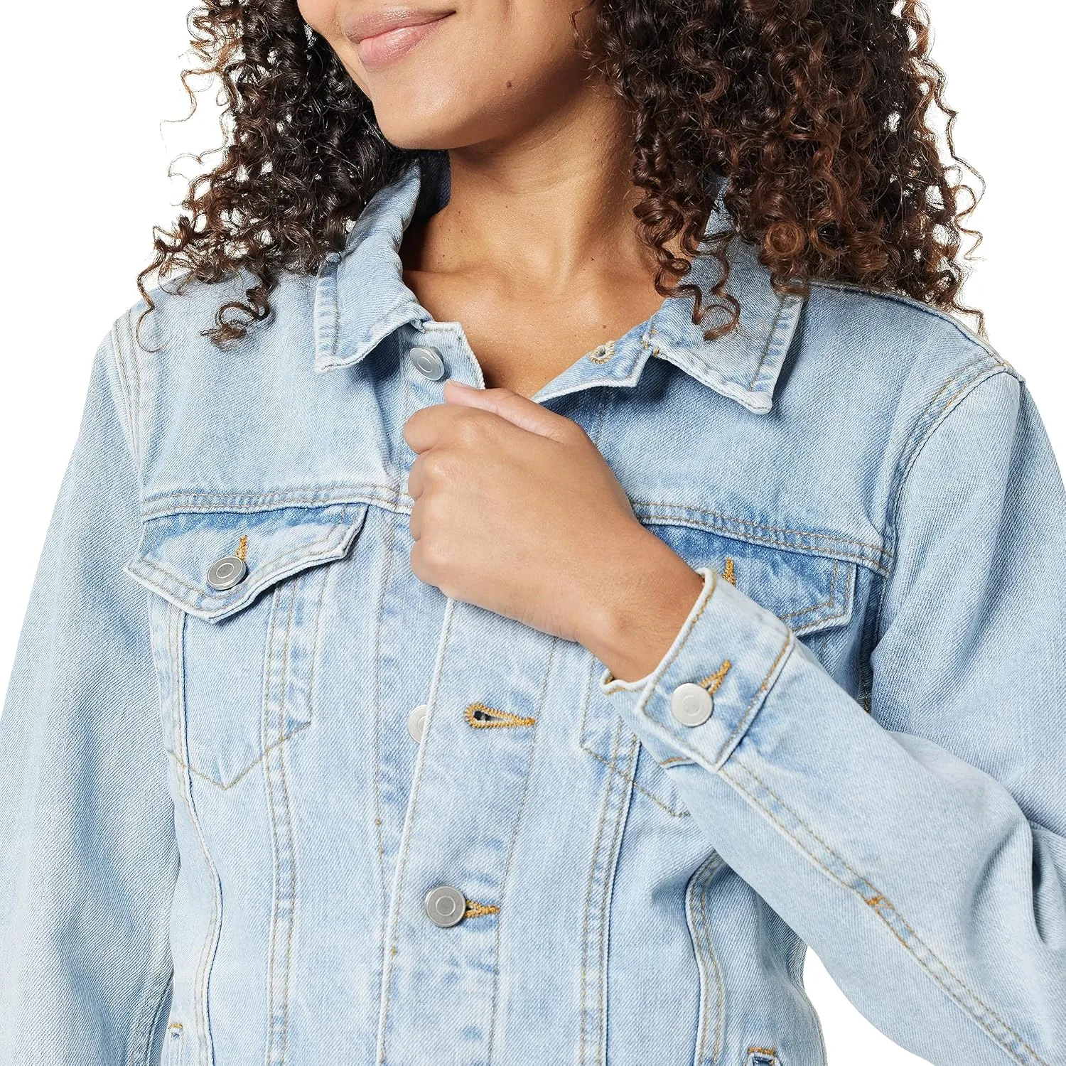 The Drop Women's Zain Elongated Denim Jacket